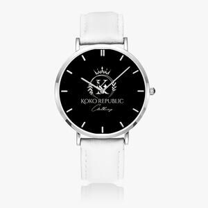 kokorepublic165. Hot Selling Ultra- Quartz Watch (Silver With Indicators)